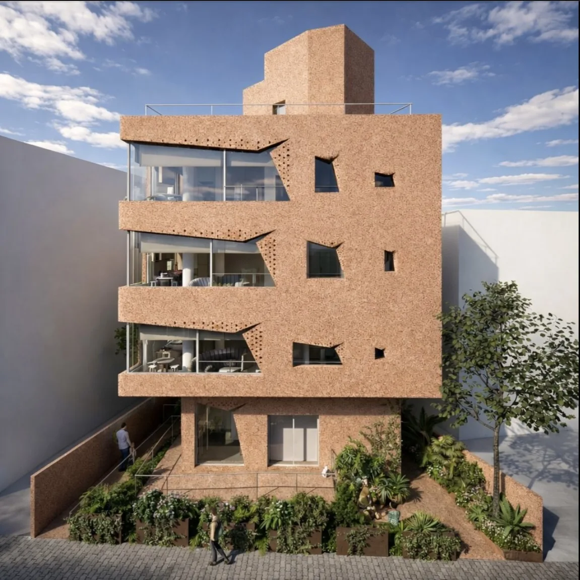 Yeni Konut Projesi - Dış Cephe Render