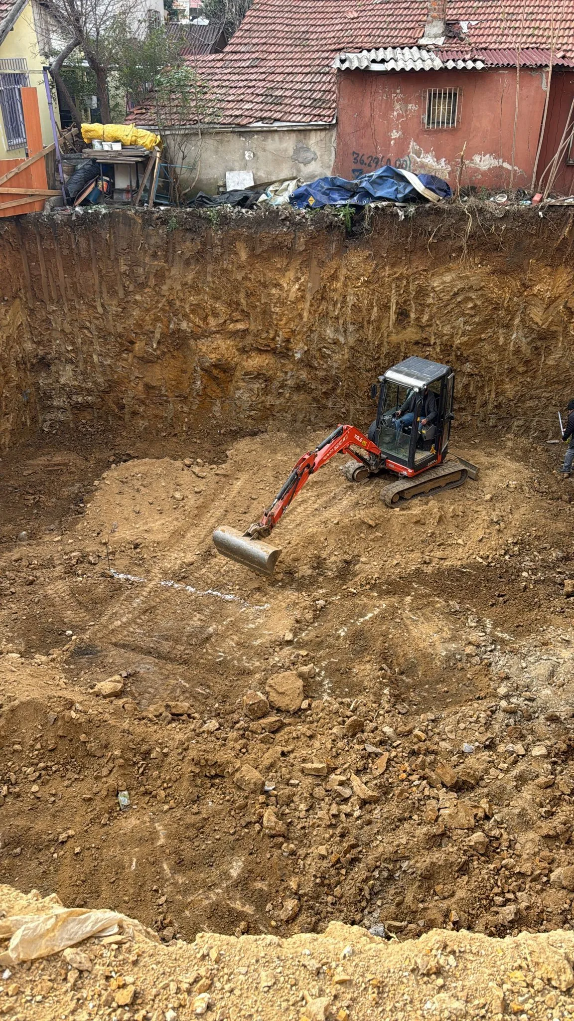 Cevizli Konut Projesi - Hafriyat Aşaması